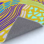 cascade, yellow Rug Gallery Image 4