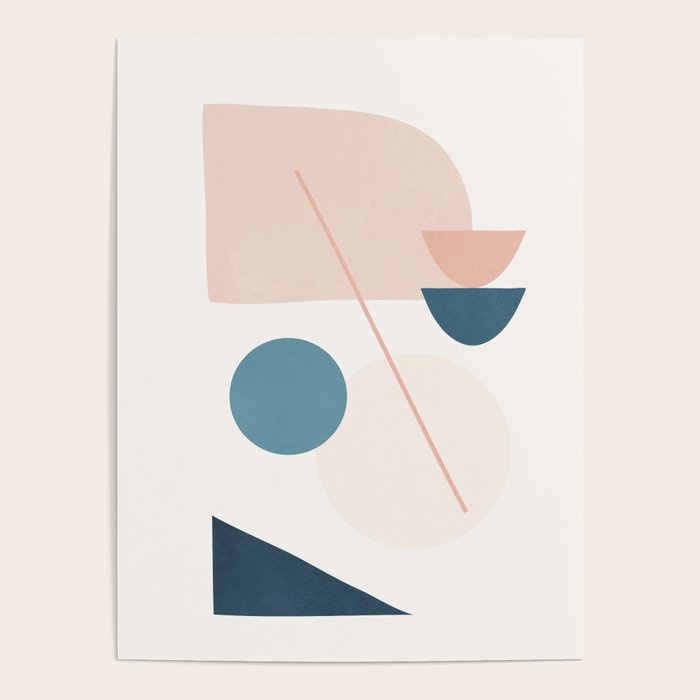 Abstract Minimal Shapes 32 Poster Gallery Image 4