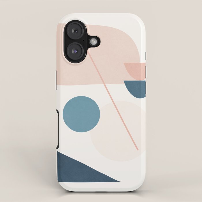 Abstract Minimal Shapes 32 iPhone Case Gallery Image 1