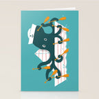 Sailor Octopus Stationery Card Gallery Image 2