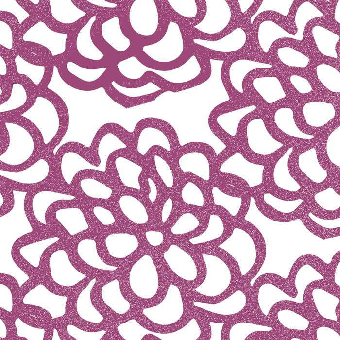 dahlia: purple floral pattern Coffee Mug Gallery Image 2