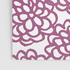 dahlia: purple floral pattern Poster Gallery Image 3