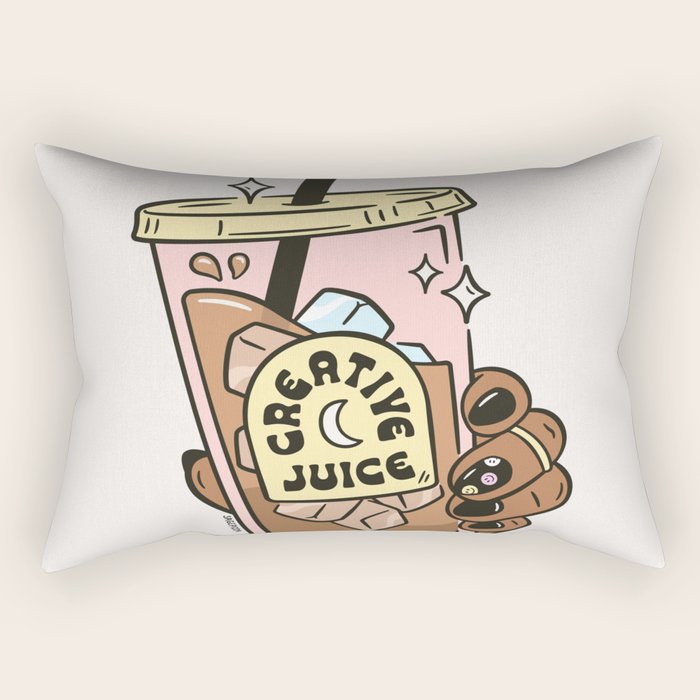 CREATIVE JUICE (DARK) Rectangular Pillow Gallery Image 1