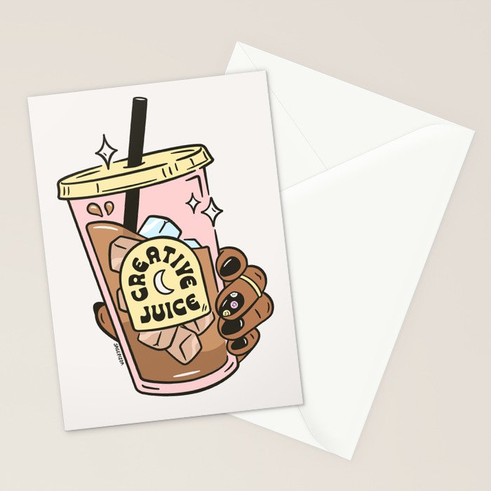 CREATIVE JUICE (DARK) Stationery Card Gallery Image 2
