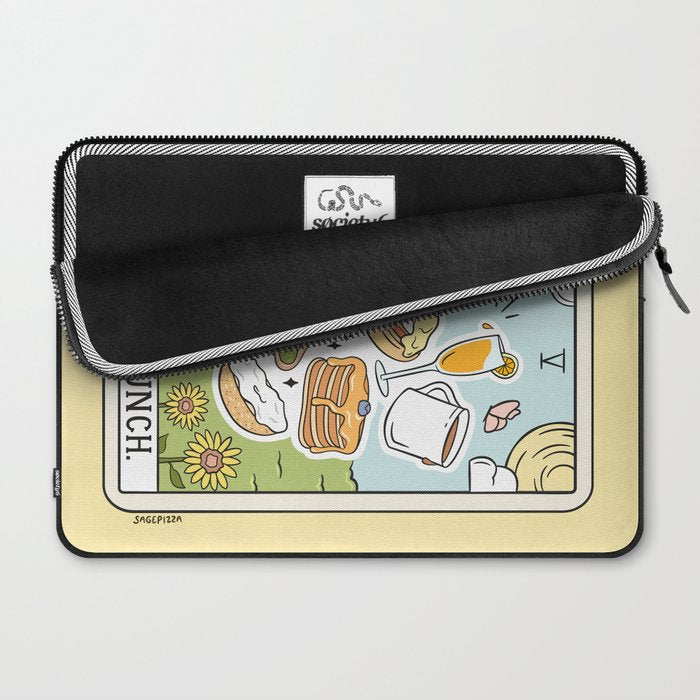 Brunch Reading Laptop Sleeve Gallery Image 2