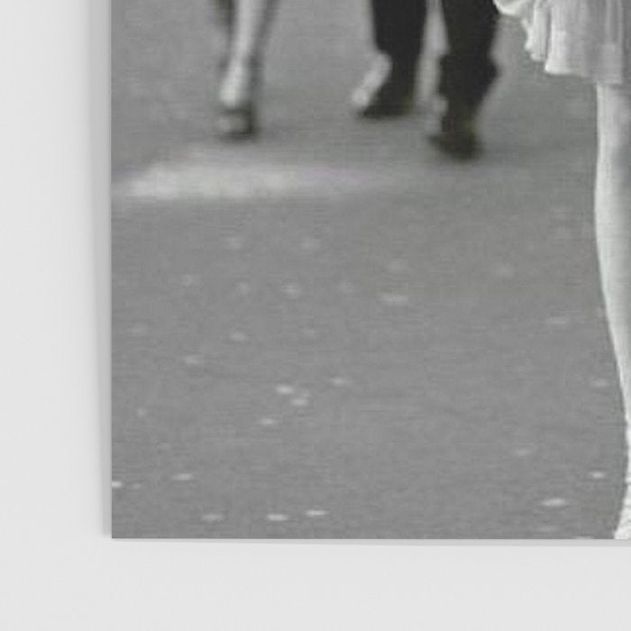 Roaring Twenties French Flapper Girl Reading Newspaper on the Street, Paris female portrait black and white photography - photographs Poster Gallery Image 3