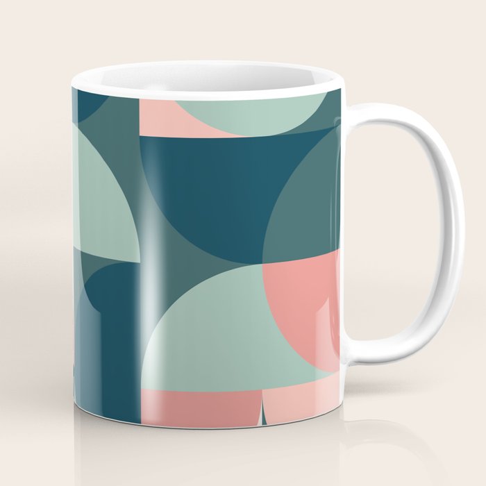 Mid Century Geometric 23B Coffee Mug Gallery Image 1