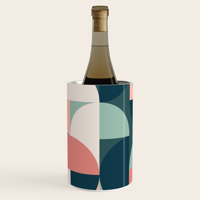 Mid Century Geometric 23B Wine Chiller Gallery Image 1