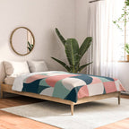Mid Century Geometric 23B Comforter Gallery Image 2