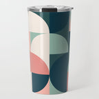 Mid Century Geometric 23B Travel Mug Gallery Image 1