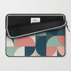 Mid Century Geometric 23B Laptop Sleeve Gallery Image 2