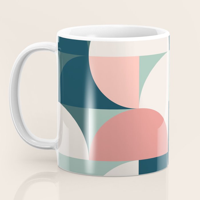 Mid Century Geometric 23B Coffee Mug Gallery Image 3