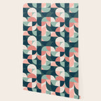 Mid Century Geometric 23B Wallpaper Gallery Image 2