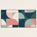 Mid Century Geometric 23B Desk Mat Gallery Image 3