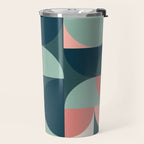Mid Century Geometric 23B Travel Mug Gallery Image 2