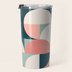 Mid Century Geometric 23B Travel Mug Gallery Image 3