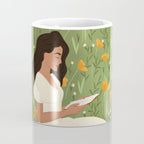 Reading in the Poppies  Coffee Mug Gallery Image 4