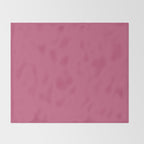 Rose Pink Solid Color Throw Blanket Gallery Image 2