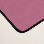 Rose Pink Solid Color Desk Mat Gallery Image 4