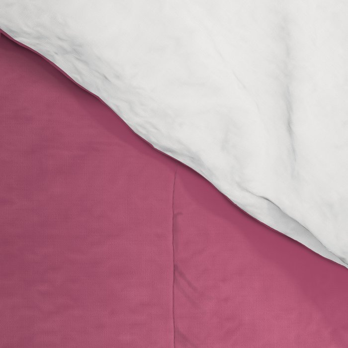 Rose Pink Solid Color Comforter Gallery Image 4