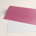 Rose Pink Solid Color Wrapping Paper Gallery Image 2