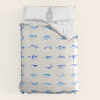 Mascara Envy - Blue OmbrÃ© Palette Duvet Cover Gallery Image 6