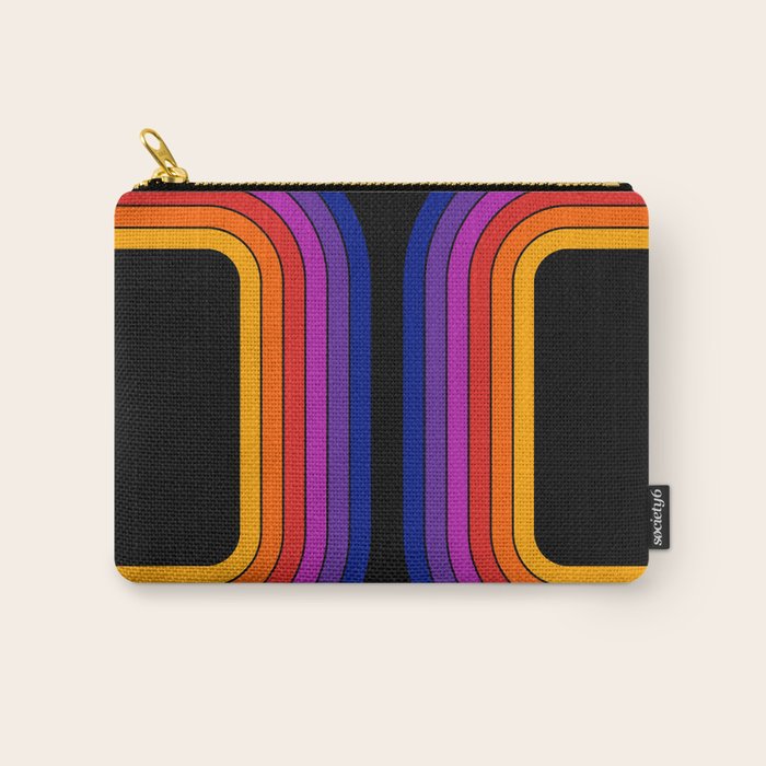 Black Rainbow Tunnel Carry All Pouch Gallery Image 1