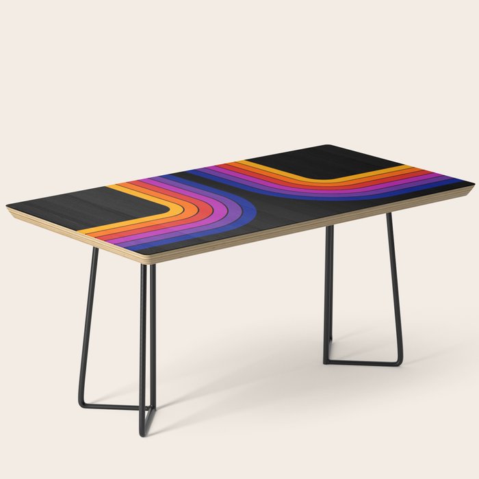 Black Rainbow Tunnel Coffee Table Gallery Image 1