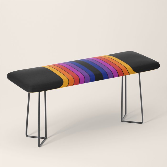 Black Rainbow Tunnel Bench Gallery Image 1