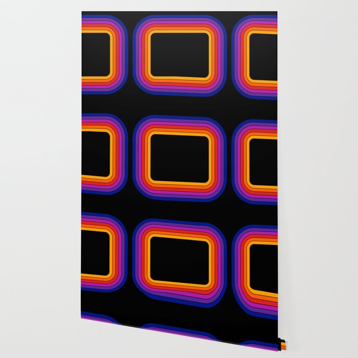 Black Rainbow Tunnel Wallpaper Gallery Image 2