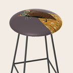 Cool Cat in Summer Shirt Stool Gallery Image 2