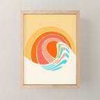 Sun Surf Mini Art Print Gallery Image 1