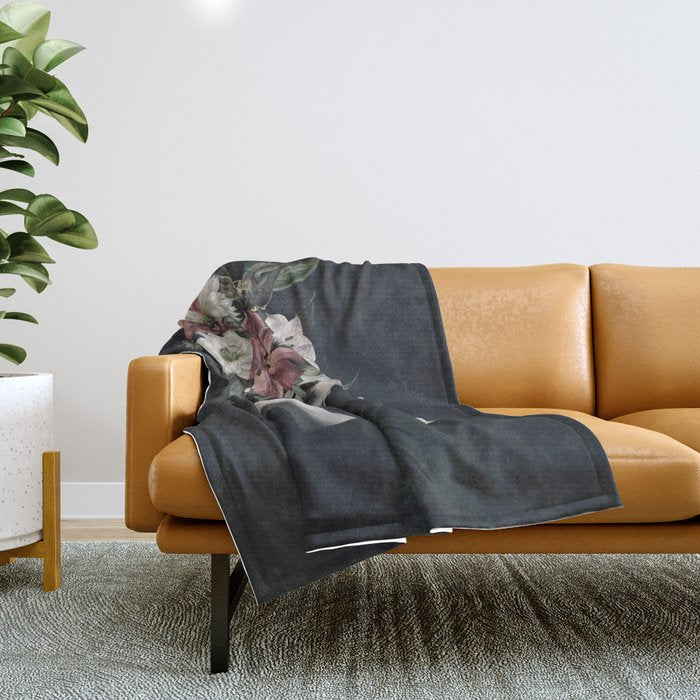 blooming 22 Throw Blanket Gallery Image 1