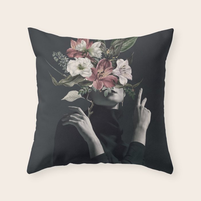 blooming 22 Throw Pillow Gallery Image 6