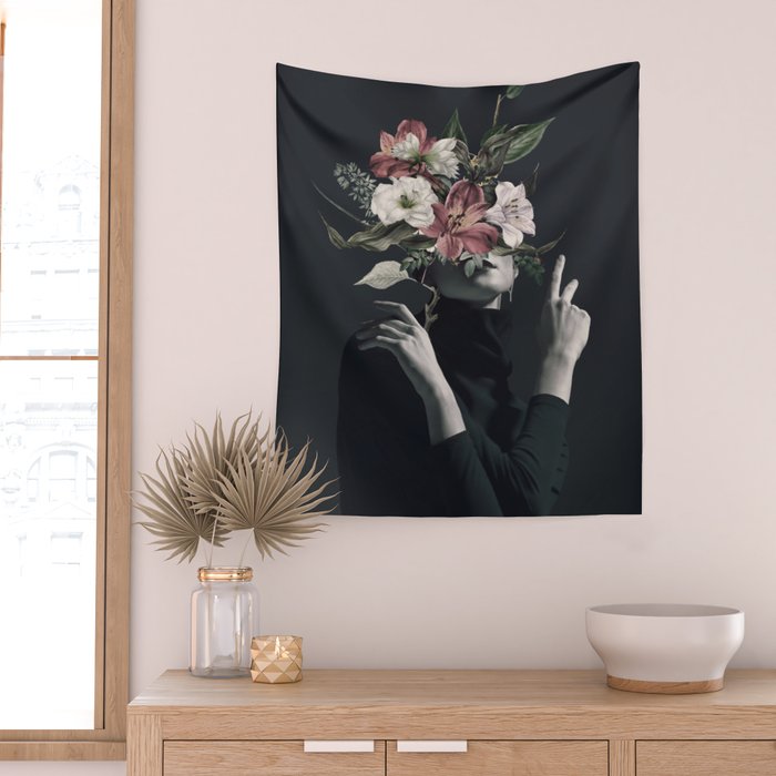 blooming 22 Wall Tapestry Gallery Image 2