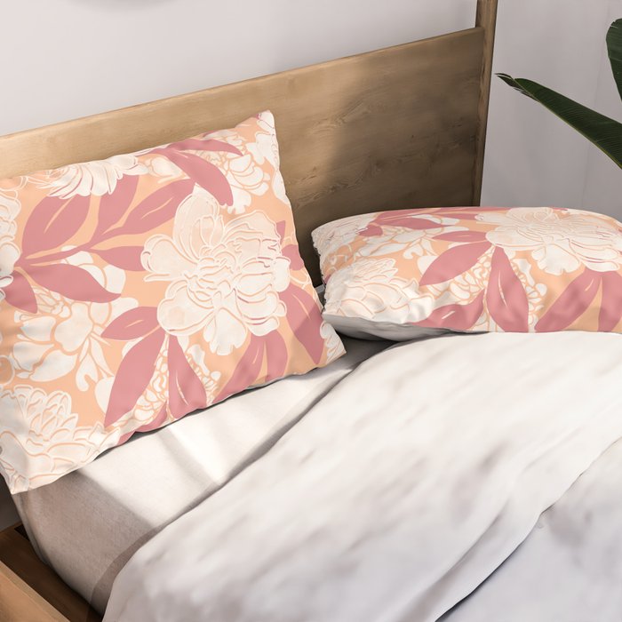 Modern floral blooms PF2 Pillow Sham Gallery Image 2