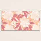 Modern floral blooms PF2 Desk Mat Gallery Image 3