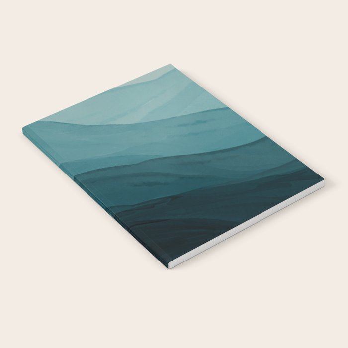 Waves Into The Depths | Wave Texture Design Notebook Gallery Image 2