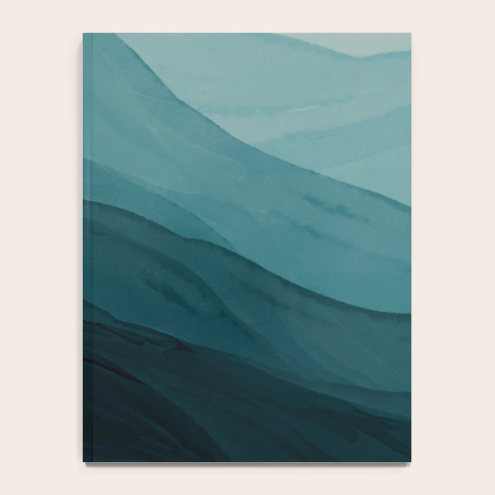 Waves Into The Depths | Wave Texture Design Notebook Gallery Image 4