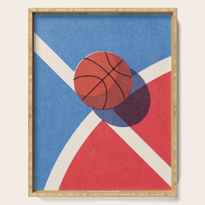 BALLS / Basketball - outdoor I Serving Tray Gallery Image 1