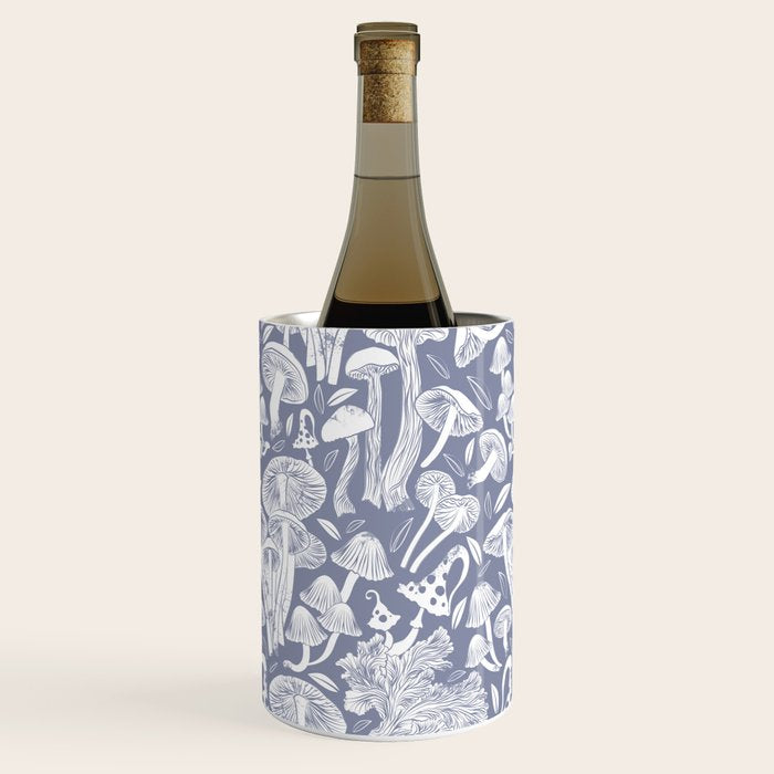 Delicious Autumn botanical poison IV // blue grey background Wine Chiller Gallery Image 2