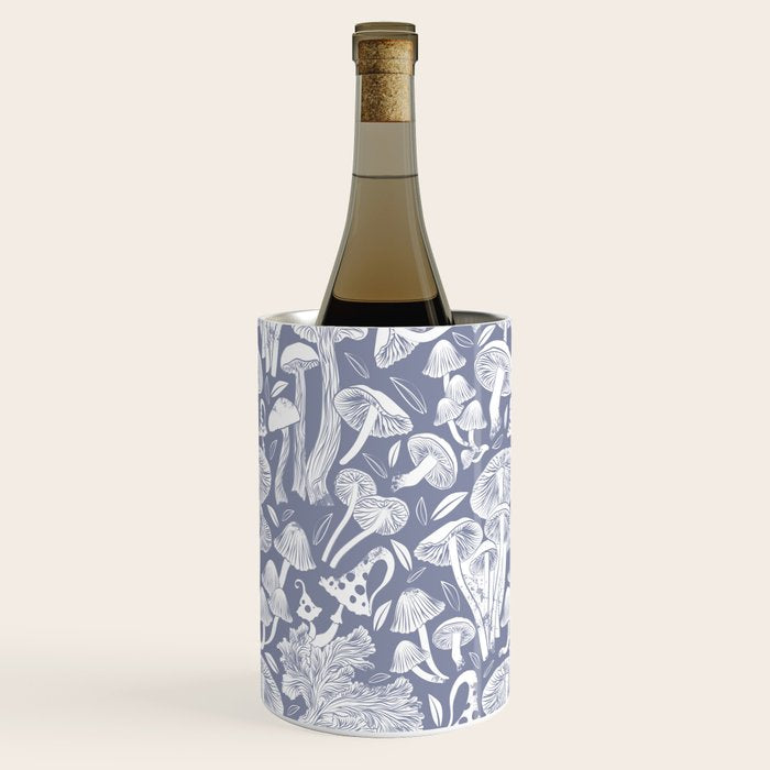 Delicious Autumn botanical poison IV // blue grey background Wine Chiller Gallery Image 3