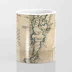 Vintage Map of Lake Champlain & Lake George (1776) Coffee Mug Gallery Image 4
