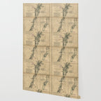 Vintage Map of Lake Champlain & Lake George (1776) Wallpaper Gallery Image 2