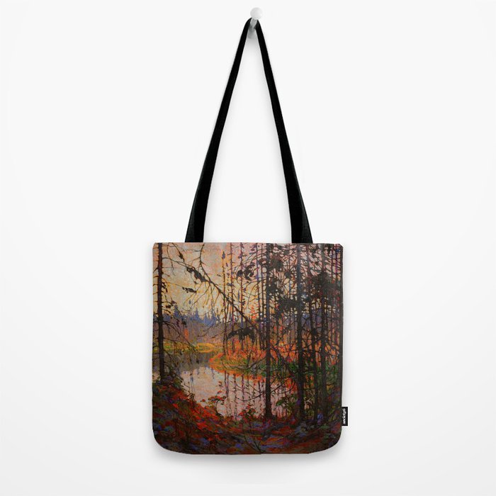 Tom Thomson Northern River 1915 Canadian Landscape Artist Tote Bag Gallery Image 2
