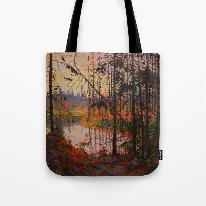 Tom Thomson Northern River 1915 Canadian Landscape Artist Tote Bag Gallery Image 1