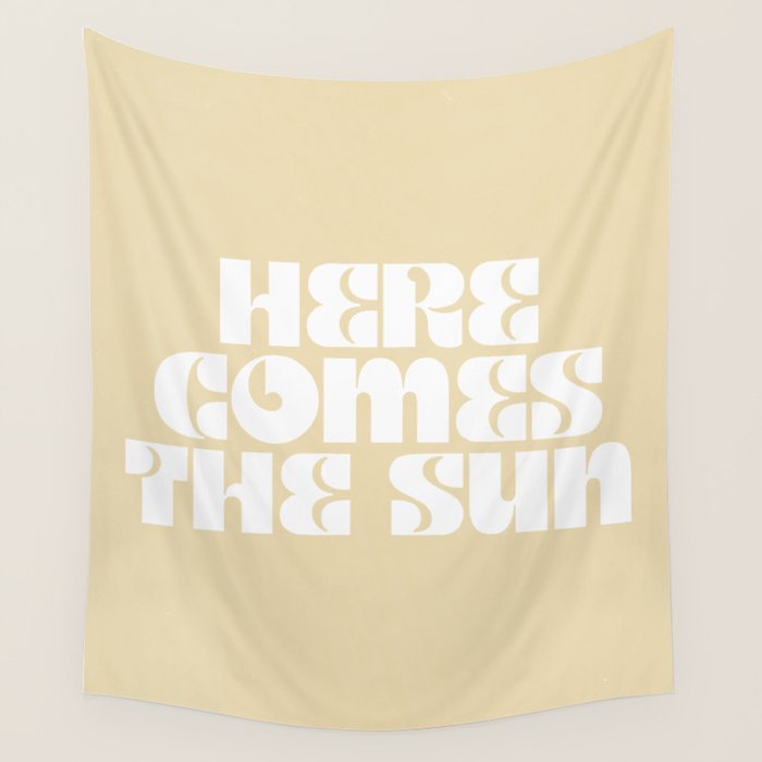 here comes the sun Wall Tapestry Gallery Image 1