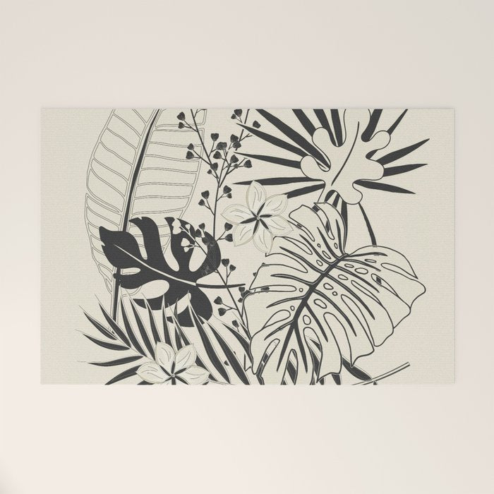 Minimal Botanica 2 Welcome Mat Gallery Image 1