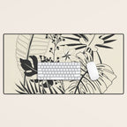 Minimal Botanica 2 Desk Mat Gallery Image 1