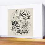 Minimal Botanica 2 Wall Mural Gallery Image 2